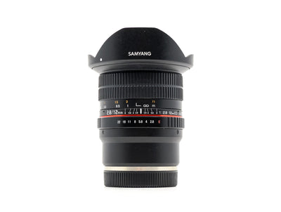 Samyang 12mm f/2.8 ED AS NCS Fisheye - Sony FE Fit