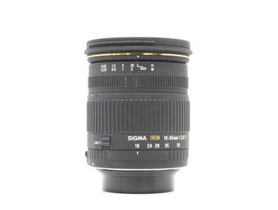 Sigma 18-50mm f/2.8 EX DC - Sigma SA Fit