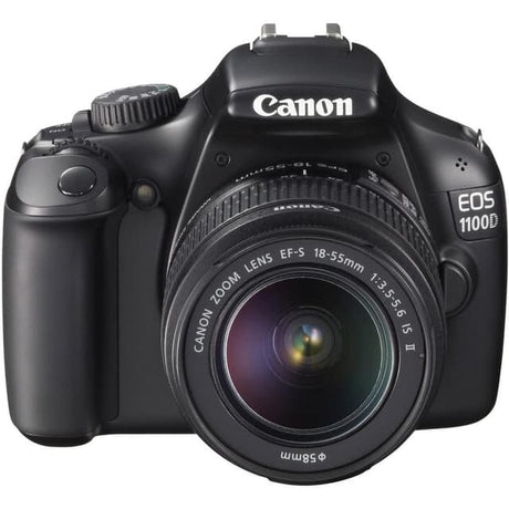EOS 1100D SLR - Black + Canon EF-S 18-55 mm f/3.5-5.6 IS f/3.5-5.6