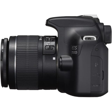 EOS 1100D SLR - Black + Canon EF-S 18-55 mm f/3.5-5.6 IS f/3.5-5.6