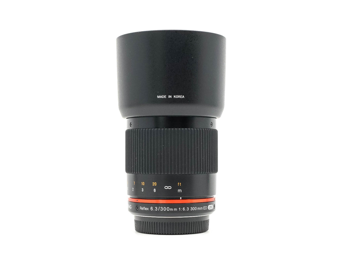 Samyang 300mm f/6.3 Reflex ED UMC CS - Micro Four Thirds fit · imagen principal
