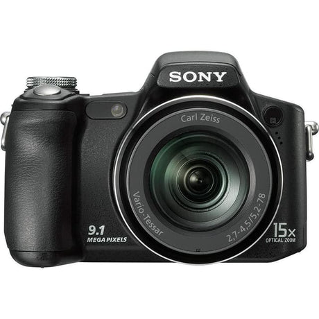 Cyber-shot DSC-H50 Compact Camera - Black + Sony Vario-Tessar Lens 31-465 mm f/2.7-4.5 f/2.7-4.5