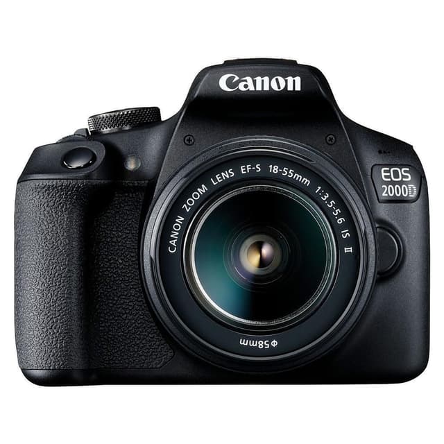 EOS 2000D SLR - Black + Canon EF-S 18-55mm f/4-5.6 IS STM f/4-5.6 · imagen principal