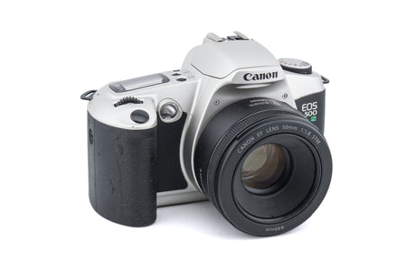 Canon EOS 500N + 50mm f1.8 STM 