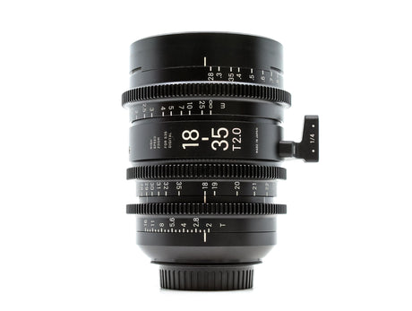 Sigma 18-35mm T2 Cine - Canon EF Fit 