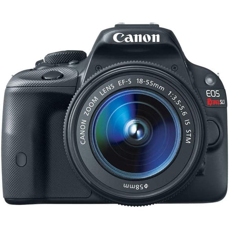 EOS Rebel SL1 SLR - Black + Canon EF-S 18-55mm f/3.5-5.6 IS STM f/3.5-5.6 