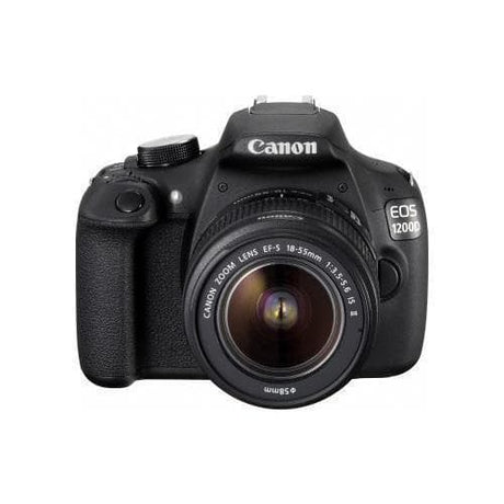 EOS 1200D SLR - Black + Canon EF-S 18-55 mm f/3.5-5.6 IS II f/3.5-5.6