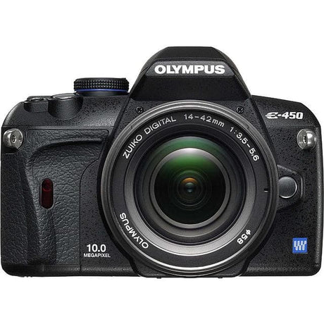 SLR E-450 - Black + Olympus 14-42mm 1:3.5-5.6 ED f/3.5