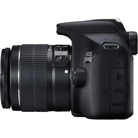 EOS 1500D SLR - Black + Canon EF-S 18-55mm f/3.5 IS f/3.5 