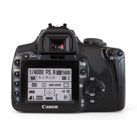 EOS 400D SLR - Black + Canon Zoom Lens EF-S 18-55 mm f/3.5-5.6 II f/3.5-5.6