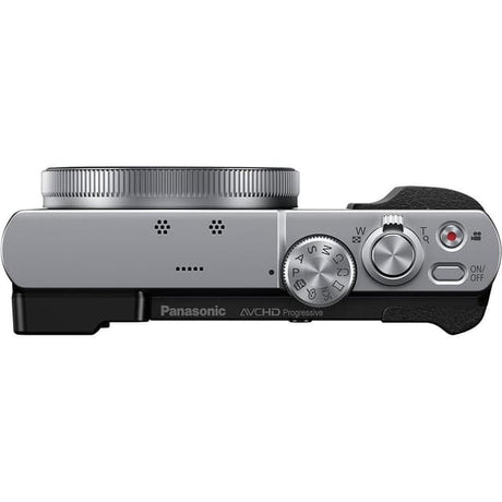 Panasonic DMC-TZ71 Compact Camera - Black/Silver + Leica DC Vario-Elmar 24-720mm f/3.3-6.4 ASPH. f/3.3-6.4