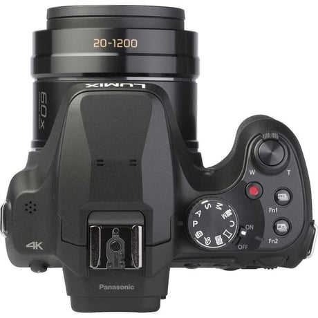 Panasonic DC-FZ80 Bridge Camera - Black + Lumix DC Vario ASPH 20-1200 mm f/2.8-5.9 f/2.8-5.9
