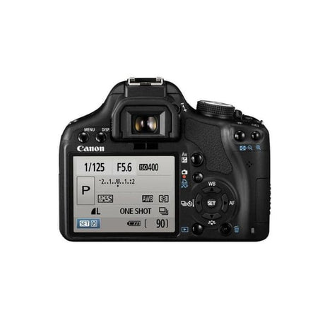 Canon EOS 500D SLR - Black + Canon Zoom Lens EF-S 18-55mm f/3.5-5.6 IS