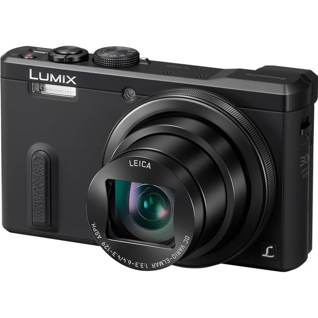 Lumix DMC-TZ61 Compact Camera - Black + Panasonic Leica DC Vario-Elmar 24-720mm f/3.3-6.4 ASPH f/3.3-6.4 de segunda mano en C