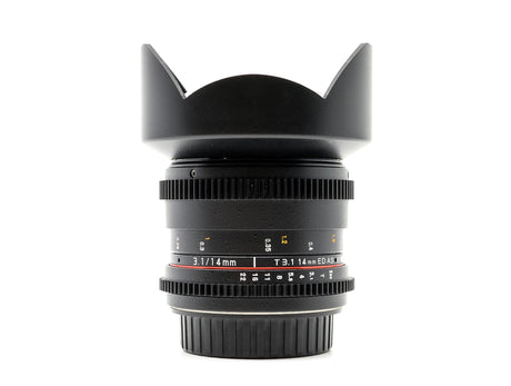 Rokinon 14mm T3.1 Cine ED AS IF UMC - Canon EF Fit 
