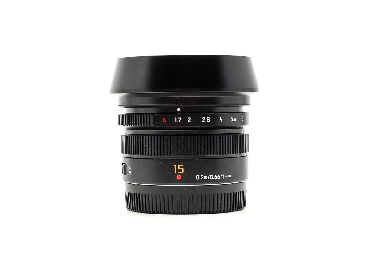 Panasonic Leica DG Summilux 15mm f/1.7 ASPH. · imagen principal