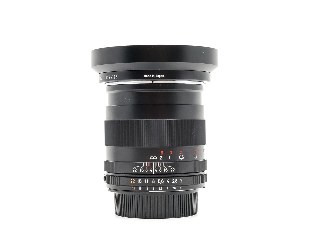 Zeiss Distagon T* 28mm f/2 T* ZF.2 - Nikon Fit · imagen principal