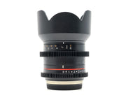 Samyang 21mm T1.5 Cine - Micro Four Thirds Fit de segunda mano en Camera Market