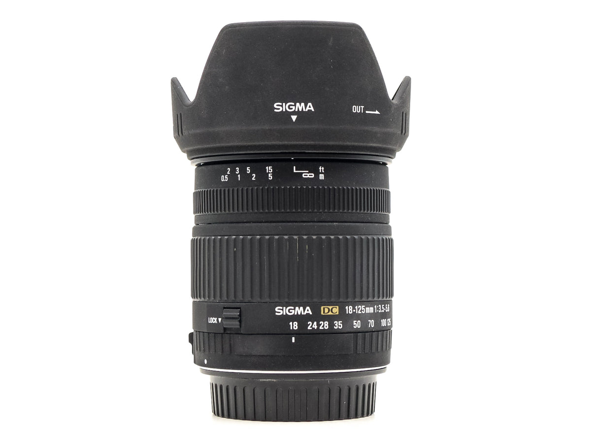 Sigma 18-125mm f/3.8-5.6 DC OS HSM - Canon EF-S Fit · imagen principal