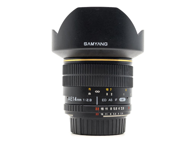 Samyang 14mm f/2.8 ED AS IF UMC [AE Chip] - Nikon Fit de segunda mano en Camera Market