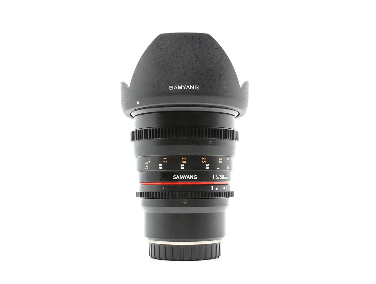Samyang 50mm T1.5 Cine VDSLR AS UMC - Fujifilm X Fit · imagen principal