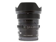 Sigma 20mm f/2 DG DN Contemporary - Sony FE Fit de segunda mano en Camera Market