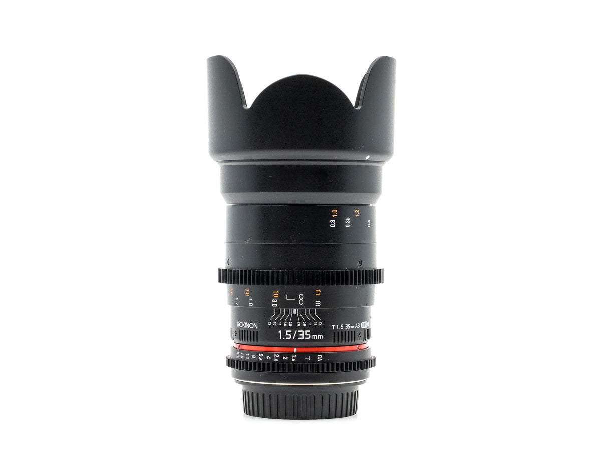 Rokinon 35mm T1.5 Cine DS - Canon EF Fit · main image