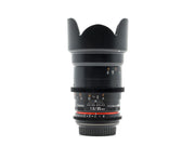 Rokinon 35mm T1.5 Cine DS - Canon EF Fit de segunda mano en Camera Market