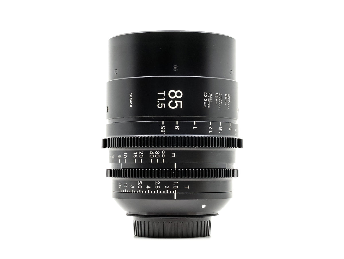 Sigma 85mm T1.5 FF - Canon EF fit · imagen principal