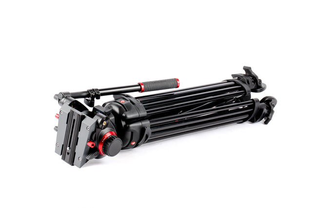Manfrotto 504HD Head & 546GB 2-Stage Aluminium Tripod de segunda mano en Camera Market