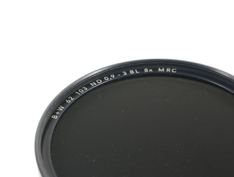 B+W 62mm F-Pro 103M ND 0.9 8x MRC Filter 