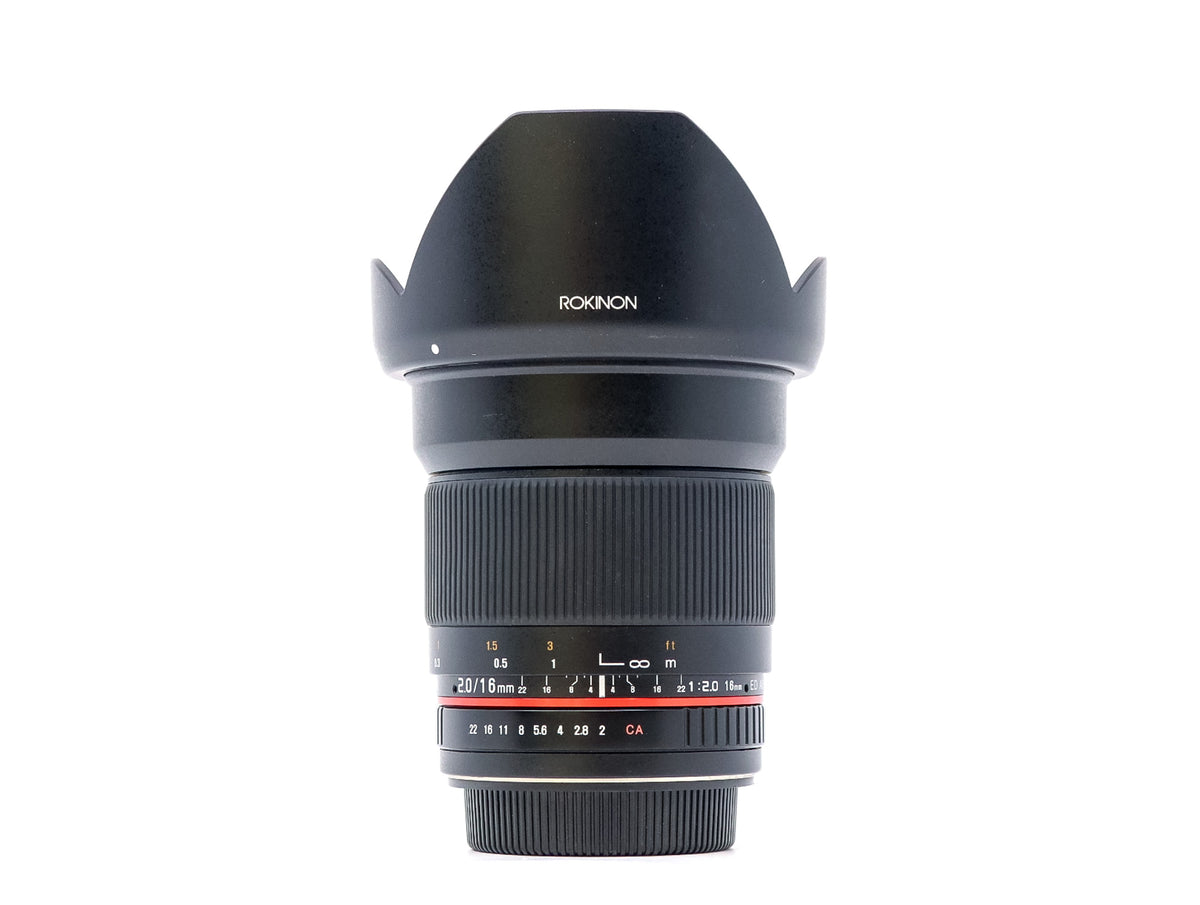 Rokinon 16mm f/2 ED AS UMC CS - Canon EF-S Fit · imagen principal