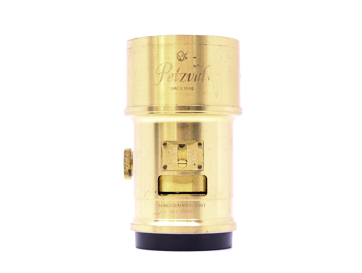 Lomography 85mm f/2.2 Petzval Art Lens Brass - Canon EF fit · main image