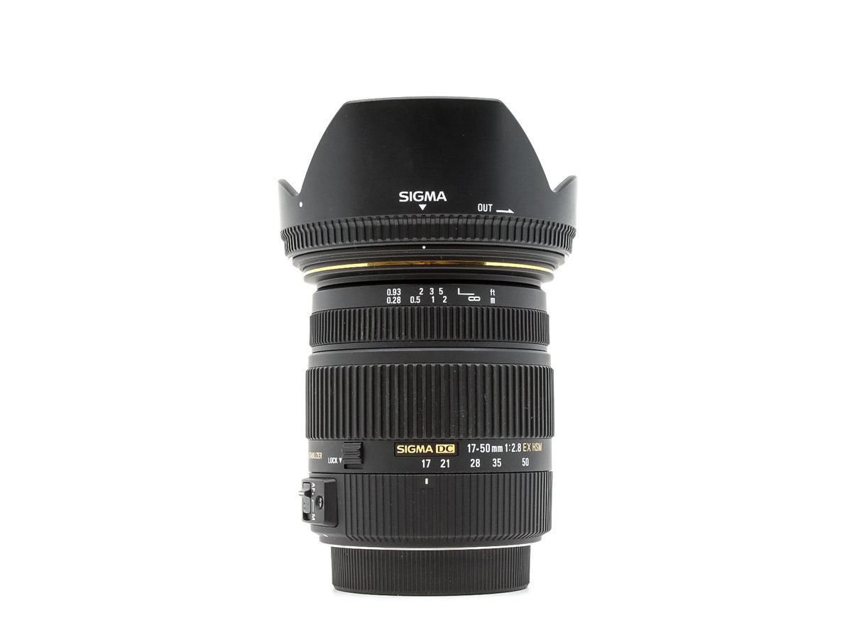Sigma 17-50mm f/2.8 EX DC OS HSM - Sigma SA fit · imagen principal