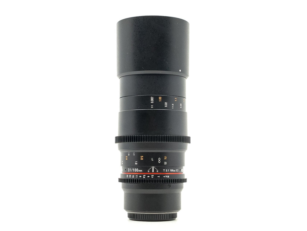 Samyang 100mm T3.1 Cine ED UMC Macro - Micro Four Thirds Fit · imagen principal