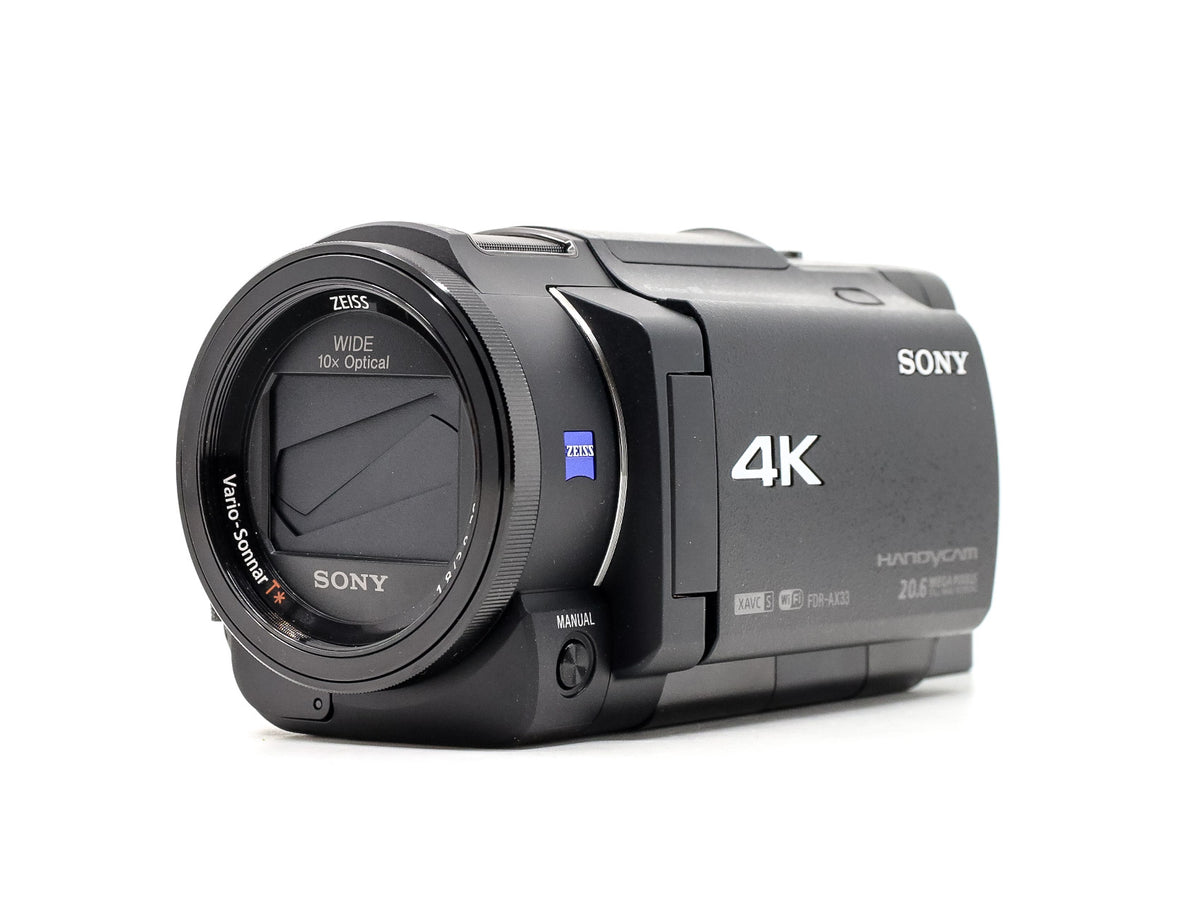 Sony FDR-AX33 4K Camcorder · main image