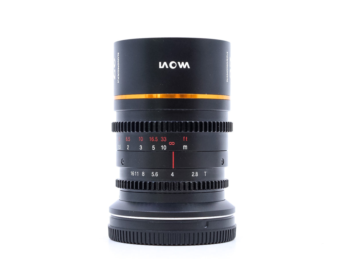 Laowa 27mm T2.8 Nanomorph [Amber Flare] - L Fit · imagen principal