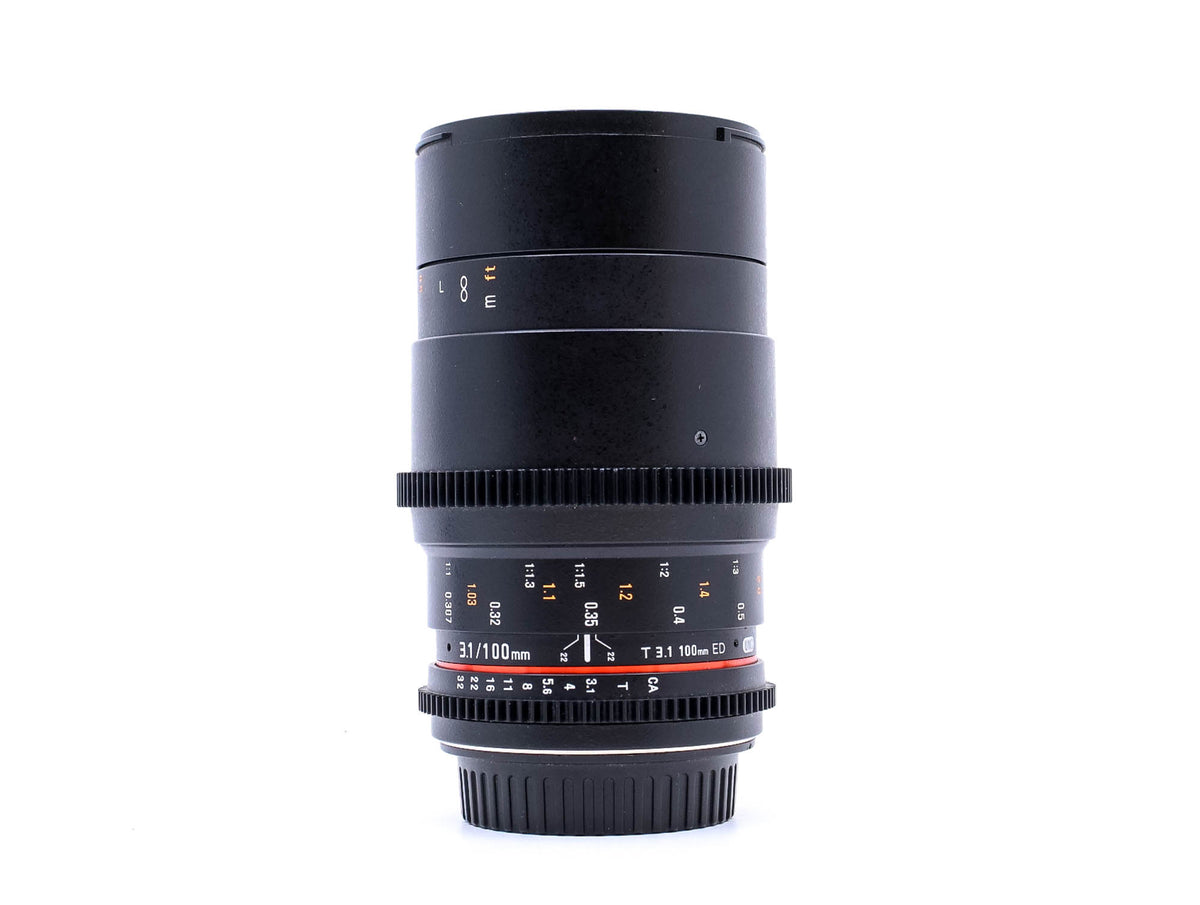 Walimex Pro 100mm T3.1 Macro - Canon EF Fit  · main image