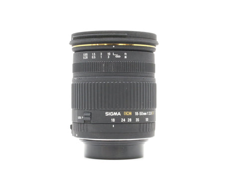 Sigma 18-50mm f/2.8 EX DC - Sigma SA Fit