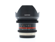Samyang 12mm T2.2 ED AS UMC CS - Micro Four Thirds Fit de segunda mano en Camera Market