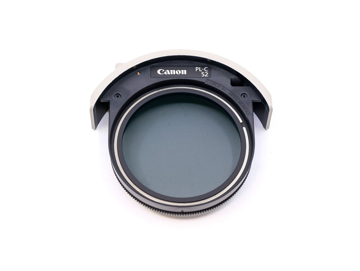 Canon PL-C52 52mm Drop in Cicular Polarizing Filter  · main image