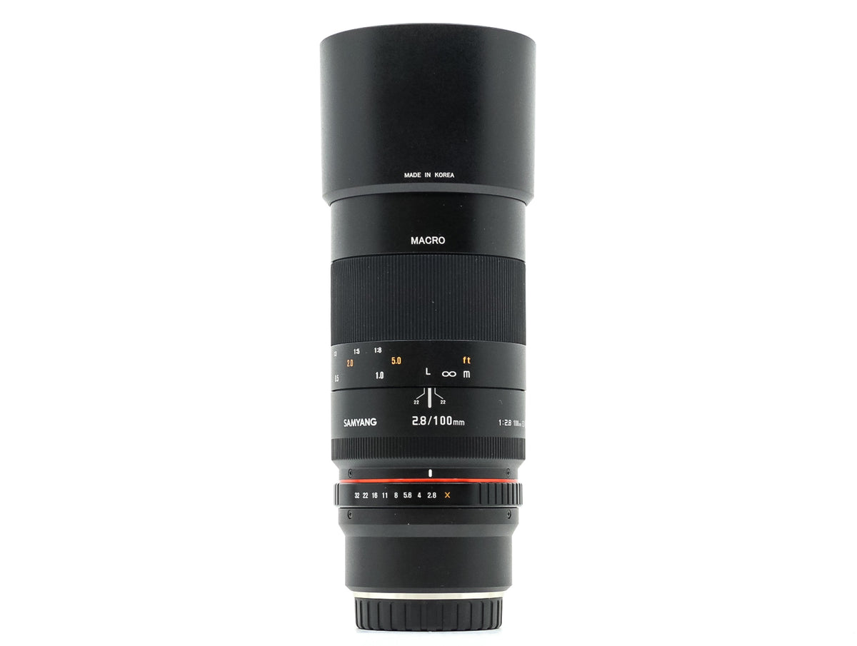 Samyang 100mm f/2.8 ED UMC Macro- Fujifilm X Fit · imagen principal