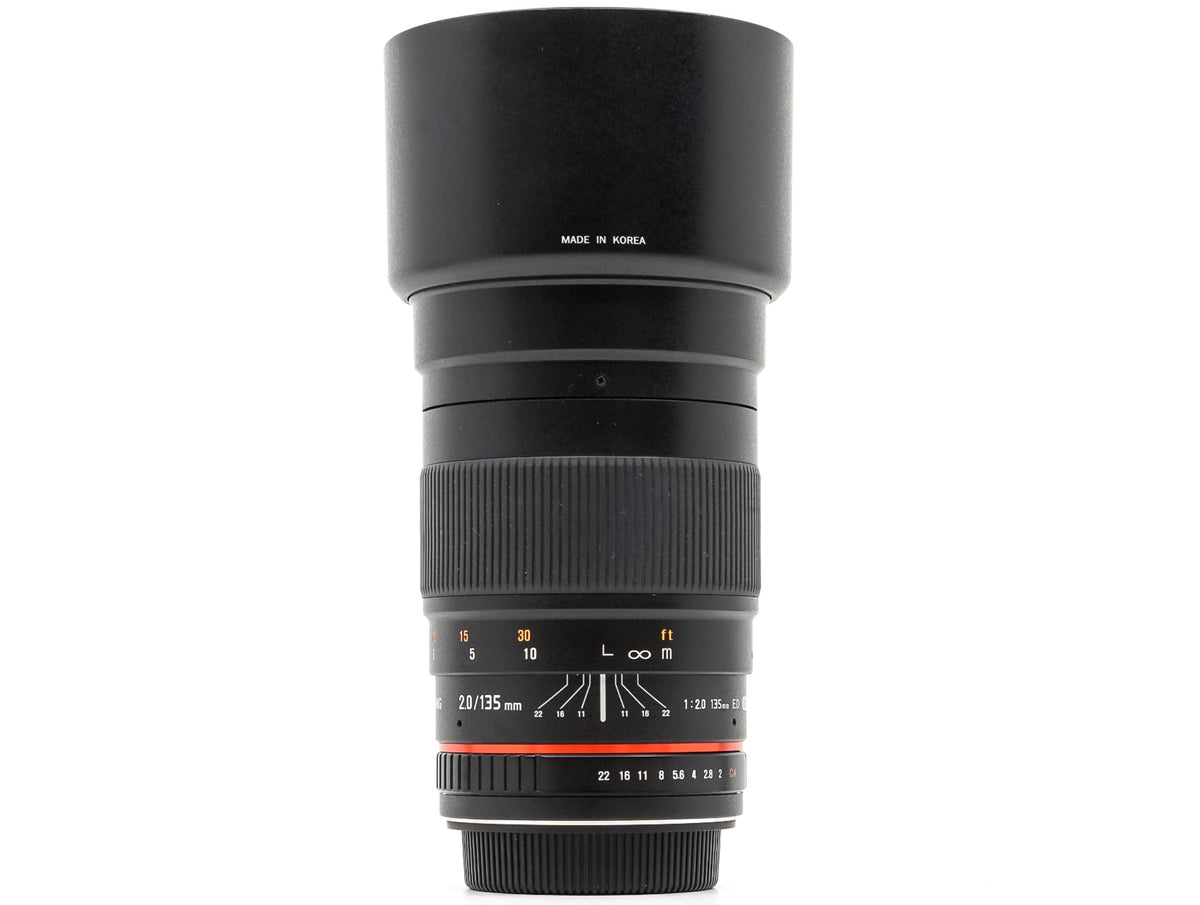 Samyang 135mm f/2 ED UMC - Canon EF Fit · imagen principal