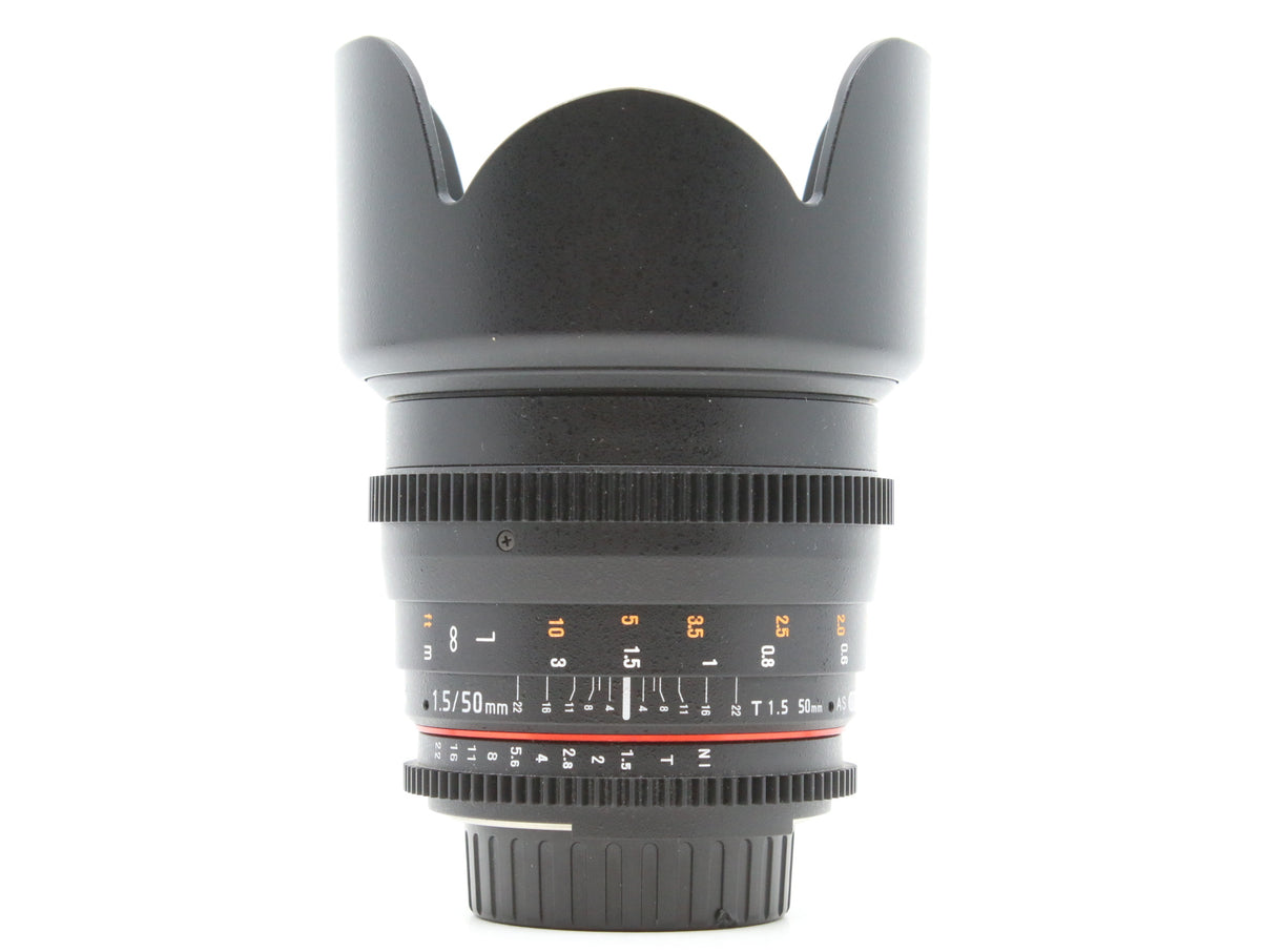Samyang 50mm T1.5 VDSLR AS UMC - Nikon Fit · imagen principal