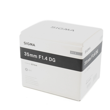 Sigma 35mm f1.4 DG HSM Art - (Canon Mount) Camerashop Qualify 