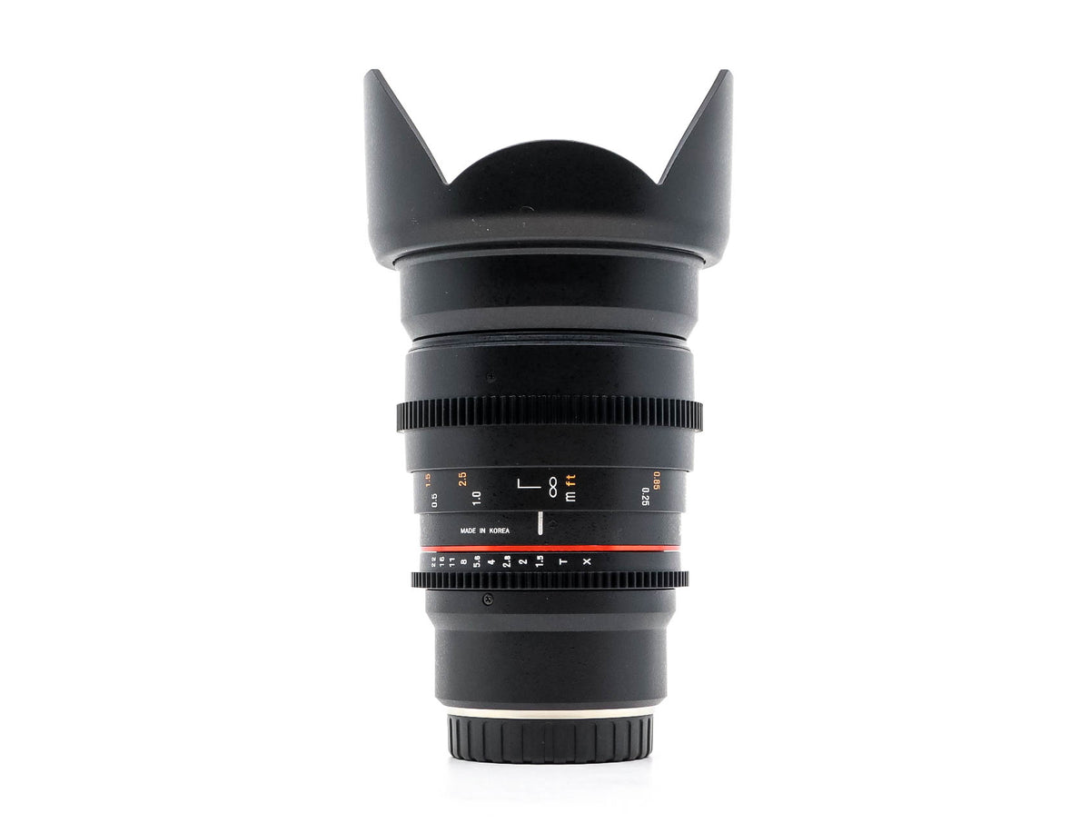 Samyang 24mm T1.5 VDSLR ED AS IF UMC II - Fujifilm X fit · main image