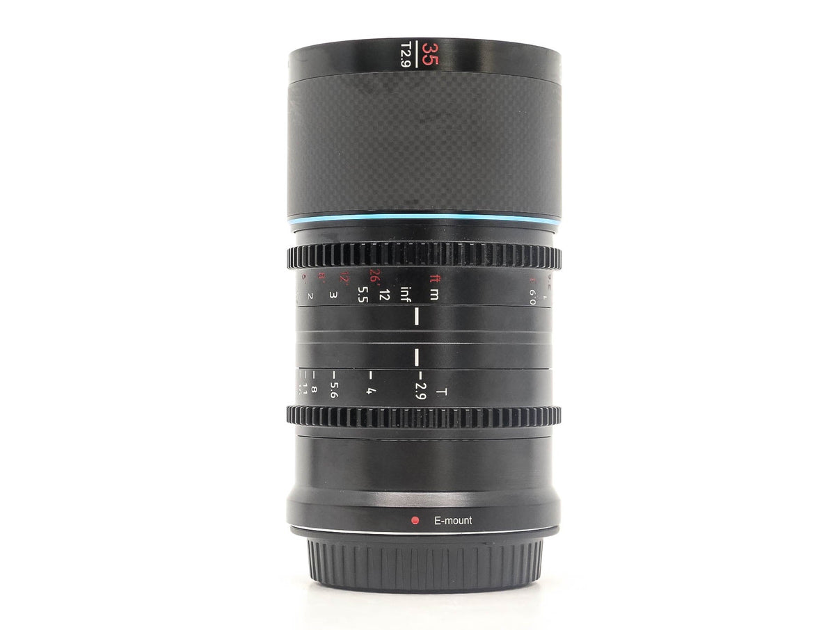 Sirui Saturn 35mm T2.9 1.6x Anamorphic [Neutral Flare] - Sony FE Fit · imagen principal