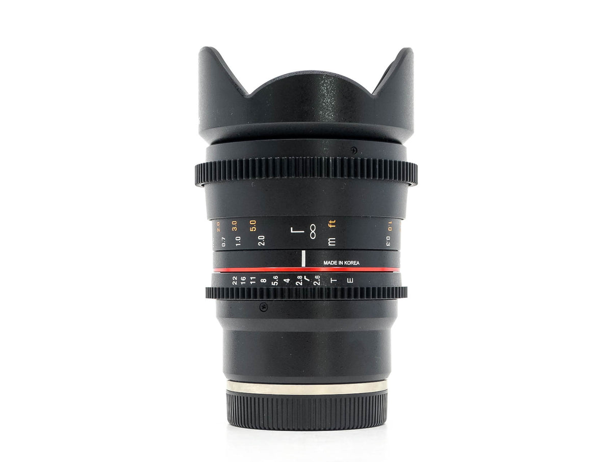 Samyang 16mm T2.6 Cine ED AS UMC - Sony FE Fit · imagen principal