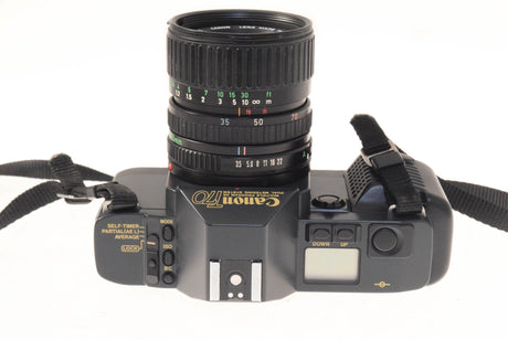 Canon T70 + 35-70mm f3.5-4.5 FDn
