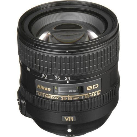 Nikon F 24-85mm f/3.5-4.5G lenses 